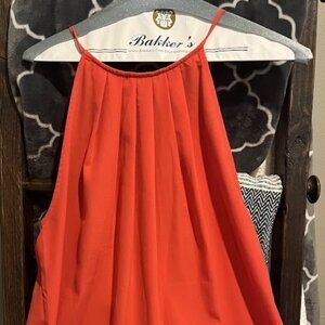 Lumiere Coral tank top, Size L